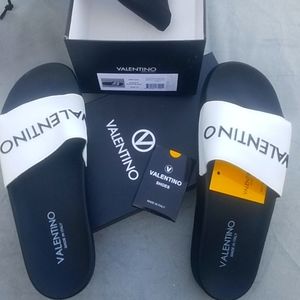NWOT Valentino Slides, unisex, men size 13